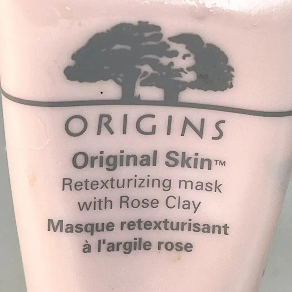 Origins Original Skin Retexturizing Rose Clay Mask Travel 1 fl oz 30ml New